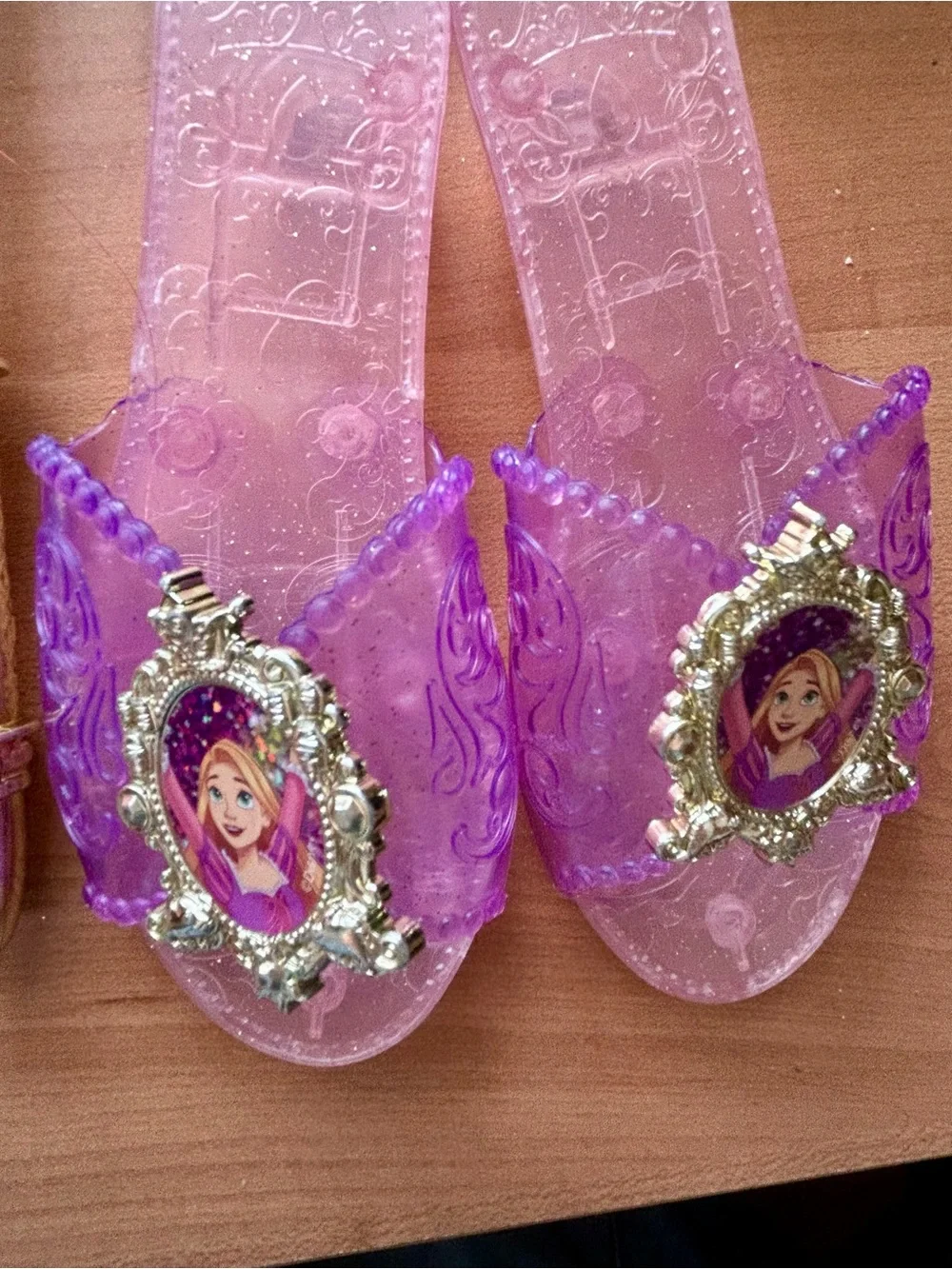 Girls Disney costume accessories shoes/wings/headbands/wand lot 9 pieces